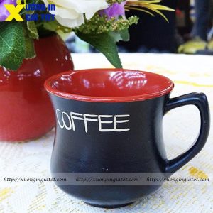 Tách cà phê Latte dáng eo- CF06