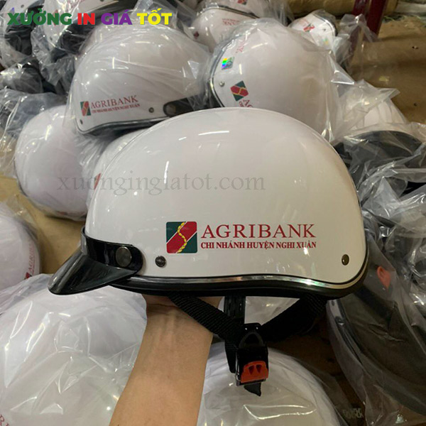 mũ bảo hiểm Agribank