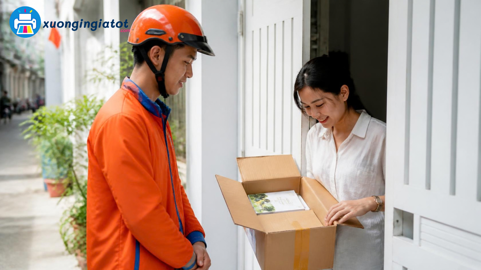 Cam kết vận chuyển của Xưởng In Giá Tốt