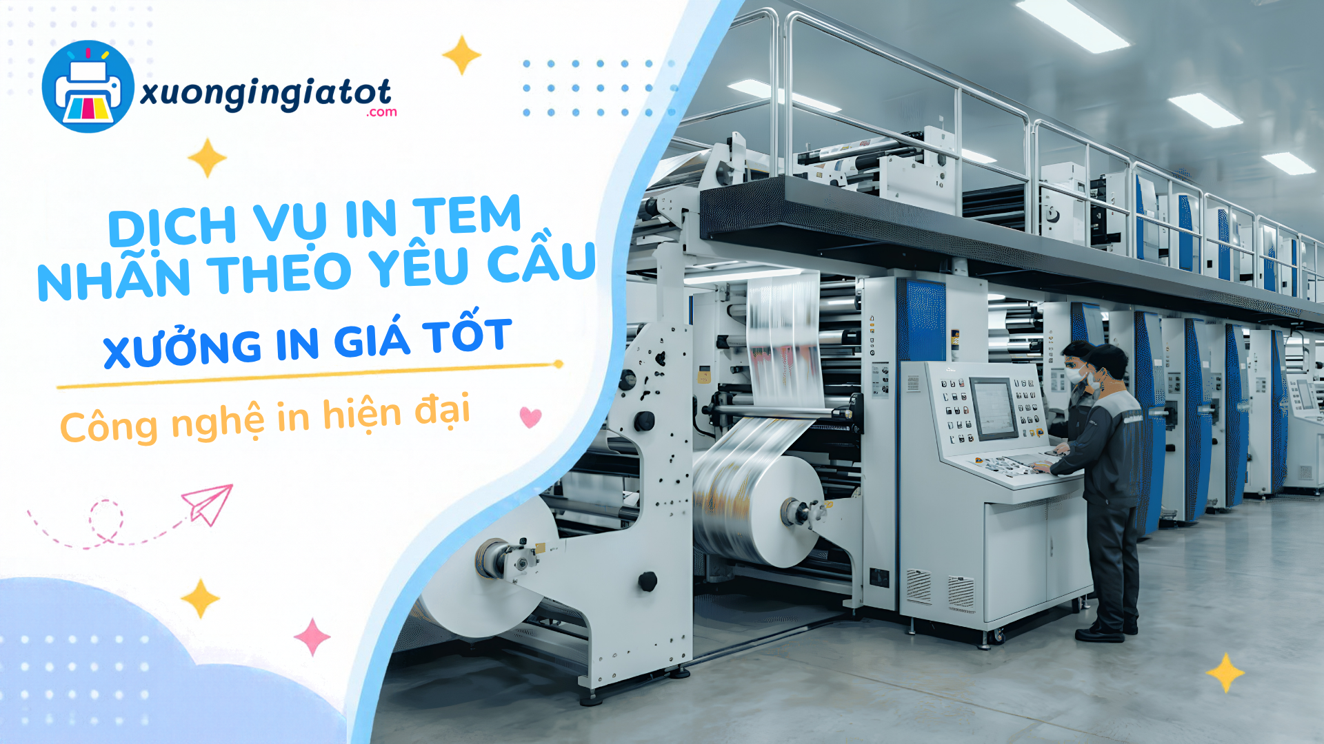 Dịch Vụ In Tem Nhãn Theo Yêu Cầu Đa Dạng Chất Liệu