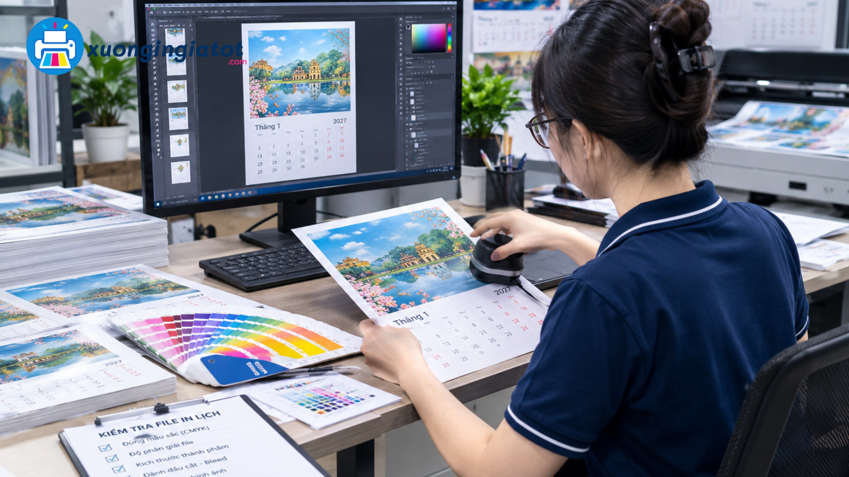 Kiểm soát màu sắc và file thiết kế