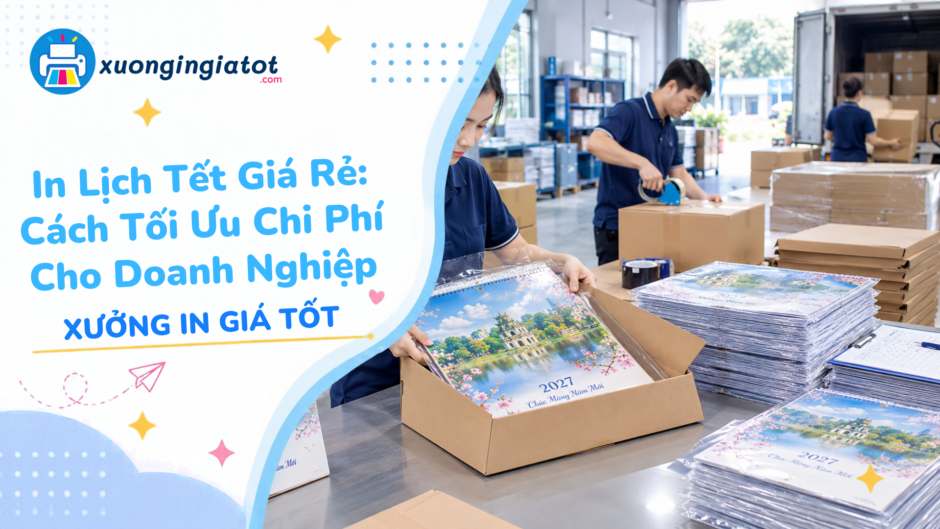 In Lịch Tết Giá Rẻ: Cách Tối Ưu Chi Phí Cho Doanh Nghiệp