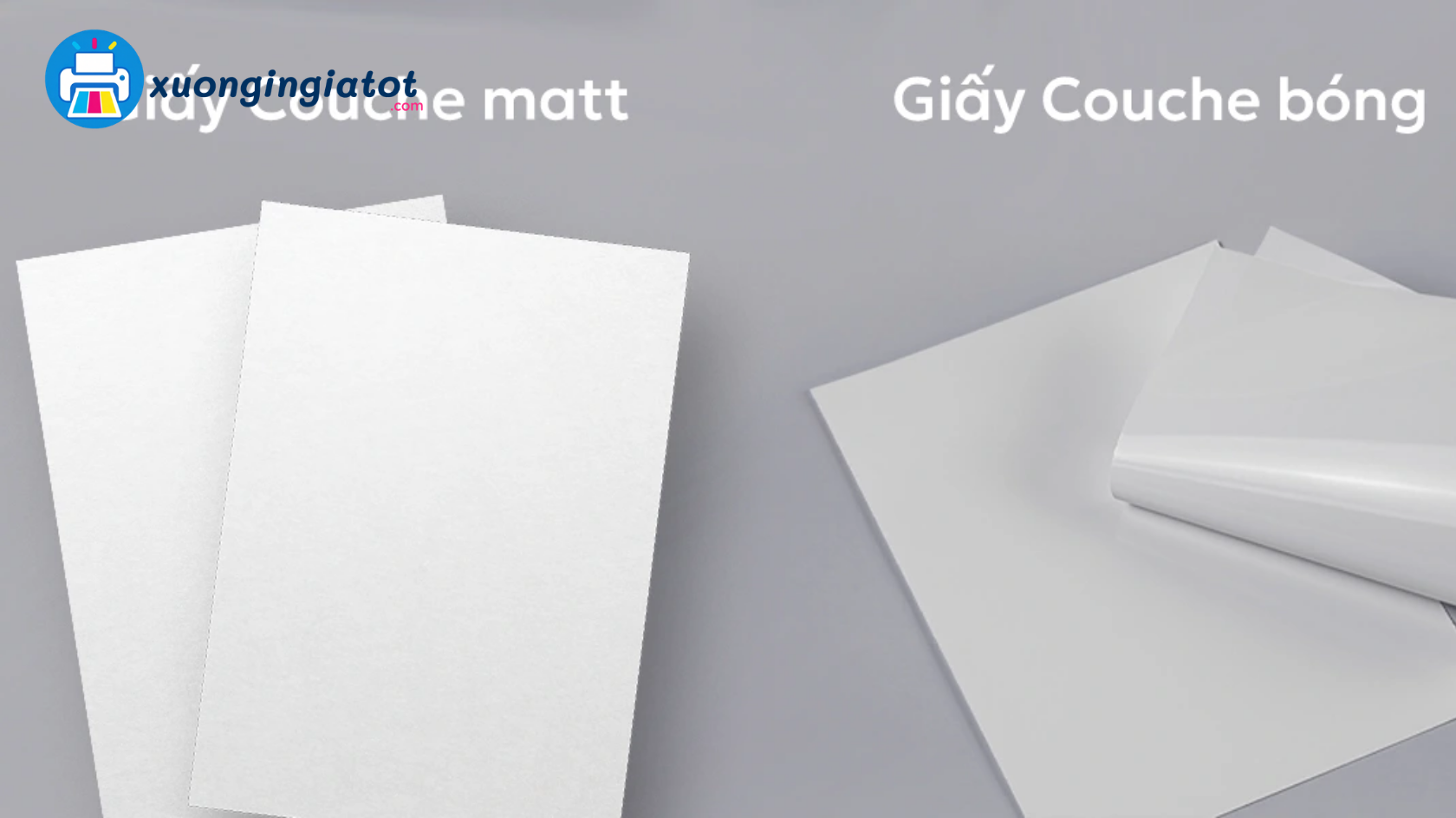 Giấy Couche Matt